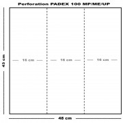 Padex 100 MP - Feuilles absorbantes pour hydrocarbures Premium